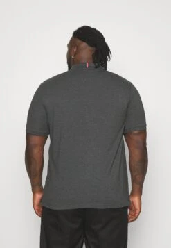 Pier One Tricolore Trim- Poloshirt - Dark Grey -Pier One 062e836664d44c378693dbb881910750