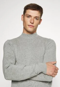 Pier One Trui - Mottled Light Grey -Pier One 10a415f22211484ca8177bd8549075de