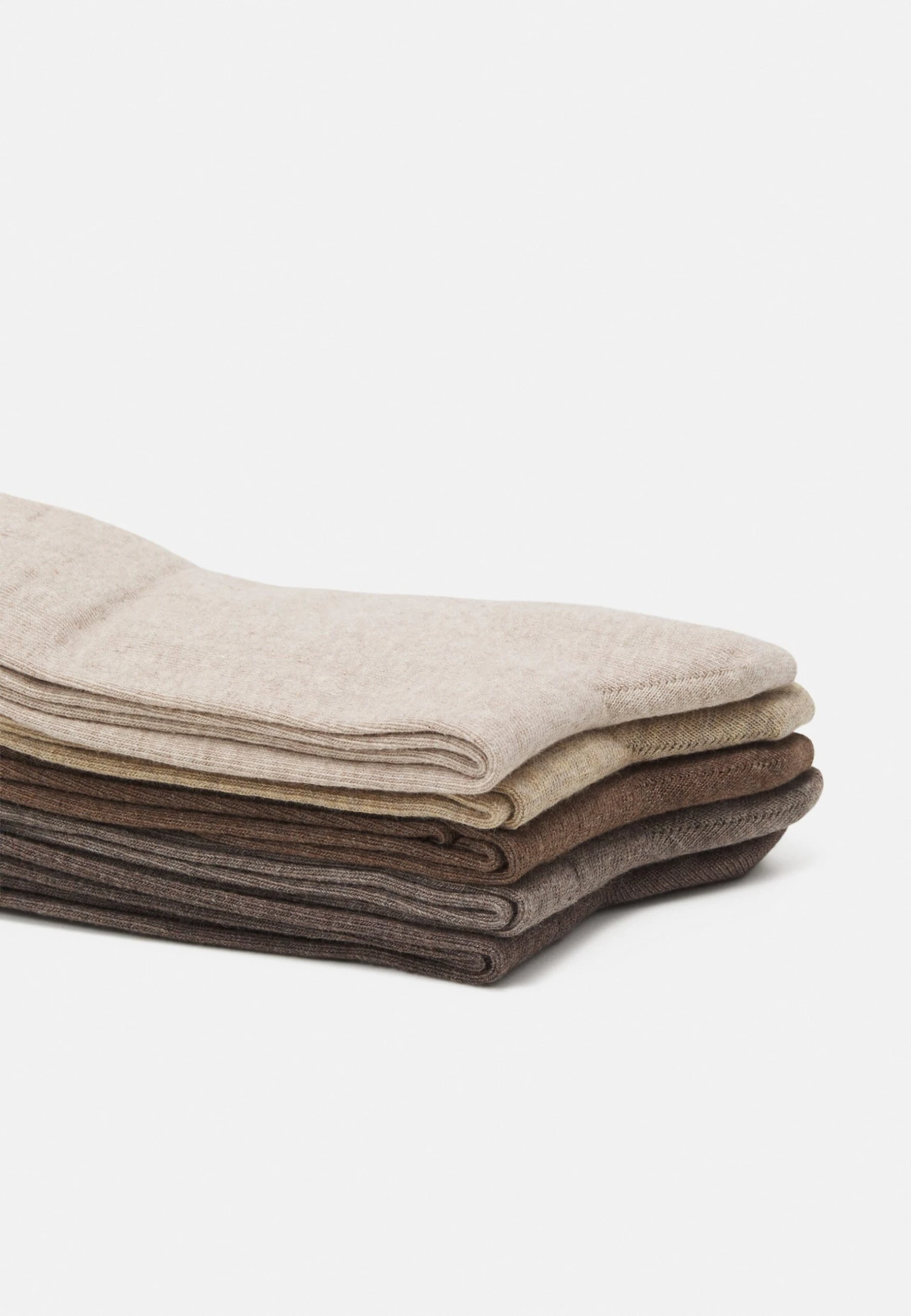 Pier One 5Pack - Sokken - Light Brown 4 Pier One 5Pack - Sokken - Light Brown - Afbeelding 2