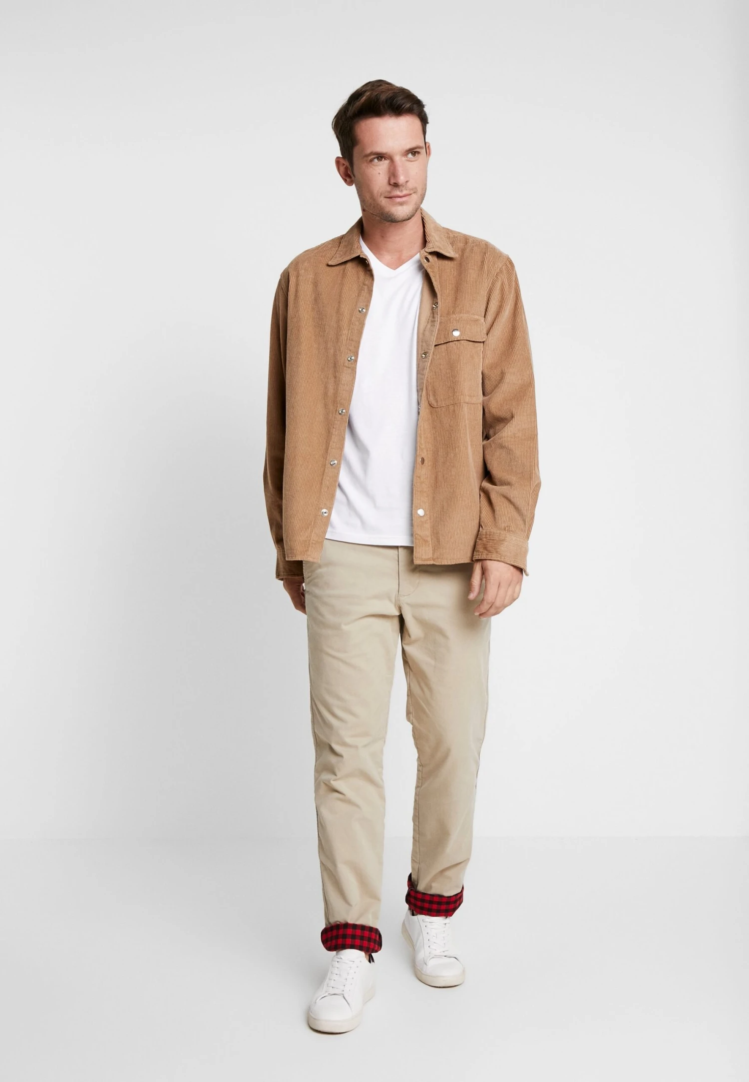 Pier One 3 Pack- T-Shirt Basic - White 3 Pier One 3 Pack- T-Shirt Basic - White