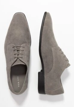 Pier One Veterschoenen - Grey 9 Pier One Veterschoenen - Grey -Pier One 2254045844ce450fb722fee451b3eb36