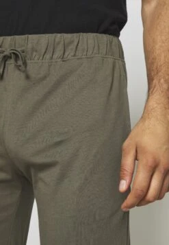 Pier One 2 Pack - Pyjamabroek - Black/Khaki -Pier One 2d7e8aabb1c34004a160f9bd3c559011