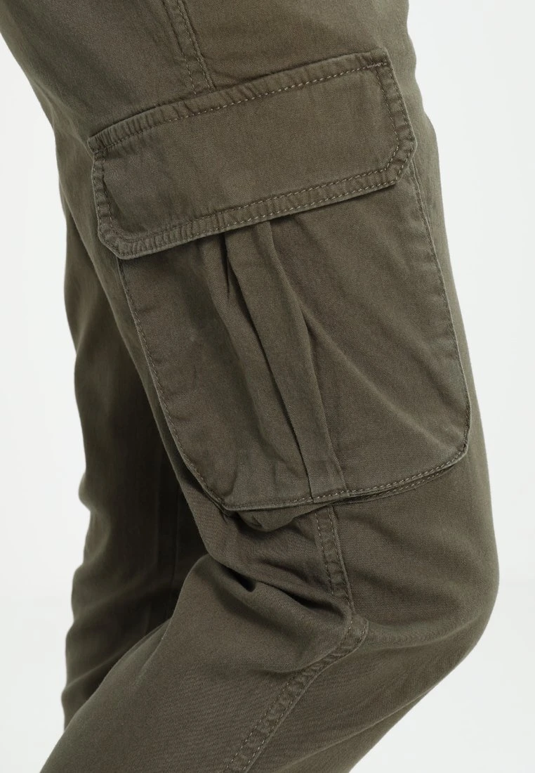 Pier One Cuffed Skinny Trouser- Cargobroek - Khaki 7 Pier One Cuffed Skinny Trouser- Cargobroek - Khaki - Afbeelding 5