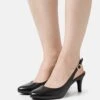 Pier One Leather- Klassieke Pumps - Black -Pier One 39fa29f72ca149d7a1ecb26470829f37