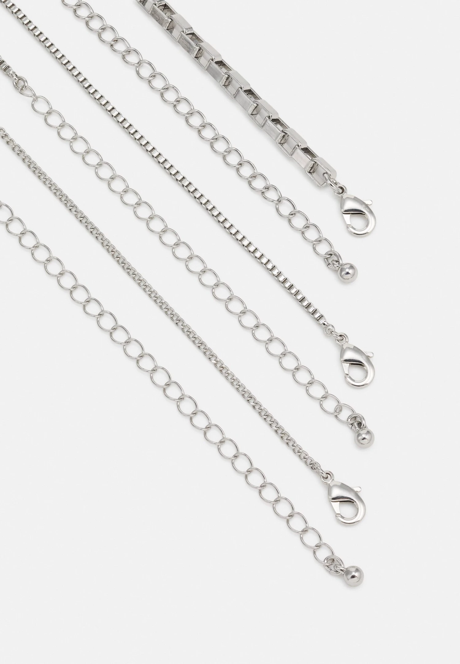 Pier One 3Pack - Ketting - Silver-Coloured 4 Pier One 3Pack - Ketting - Silver-Coloured - Afbeelding 2