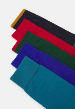 Pier One 5 Pack - Sokken - Green/Red -Pier One 43d53686e0e948e2b26af8fae23fb2c4