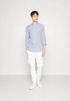 Pier One Muscle Fit Stand- Overhemd - Blue -Pier One 491d2a77a8dc41c49d54cf346612f09d