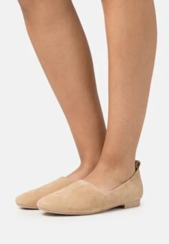 Pier One Leather- Instappers - Beige