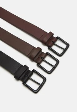 Pier One 3 Pack Unisex - Riem - Black/Brown/Dark Brown -Pier One 5a238dda08be4515991706adfb77832f