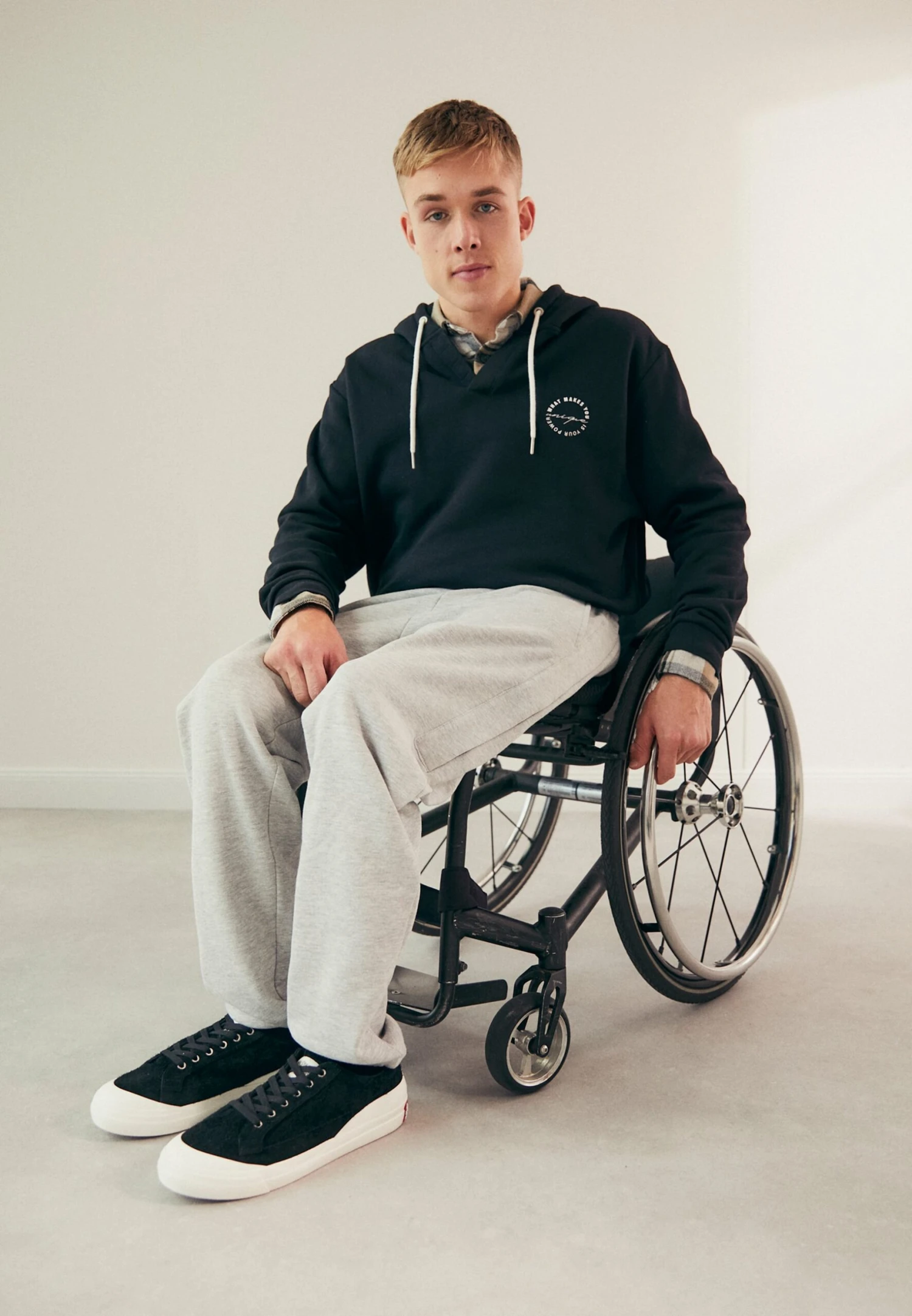 Pier One Trainingsbroek - Mottled Light Grey 4 Pier One Trainingsbroek - Mottled Light Grey - Afbeelding 2