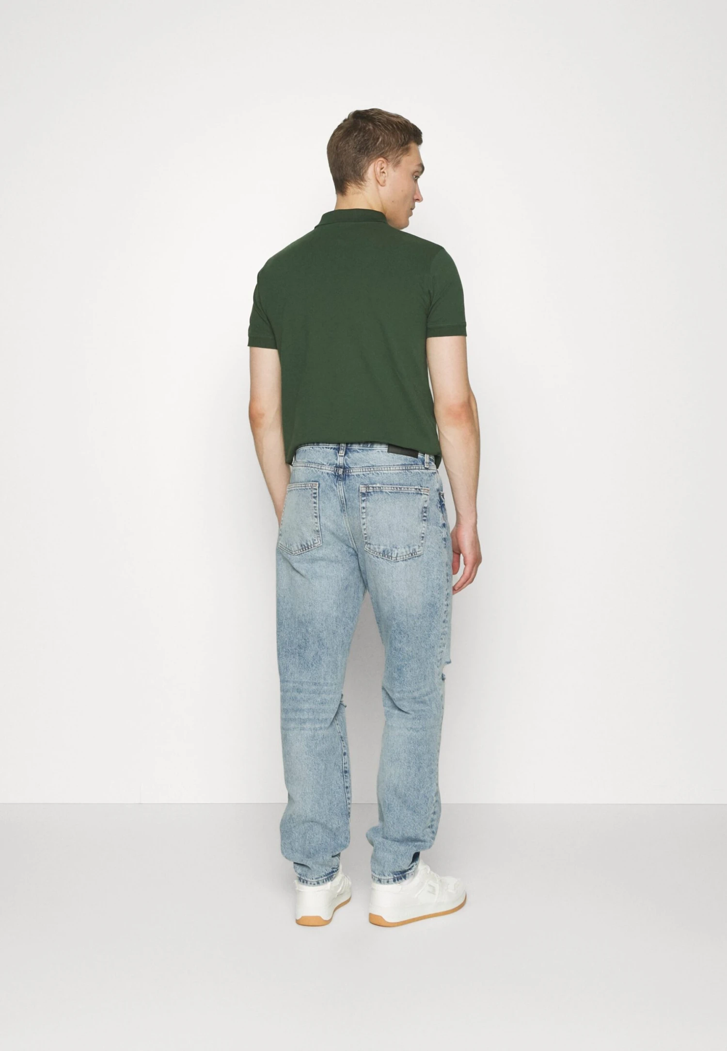 Pier One Relaxed Fit Jeans - Dark Blue Denim 6 Pier One Relaxed Fit Jeans - Dark Blue Denim - Afbeelding 4