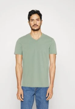 Pier One V Neck Bird Tonal 3 Pack - T-Shirt Basic - Mint/Off-Whit/Blue Grey 11 Pier One V Neck Bird Tonal 3 Pack - T-Shirt Basic - Mint/Off-Whit/Blue Grey -Pier One 6dba93e6287d4c869b04aac8ebabdce9