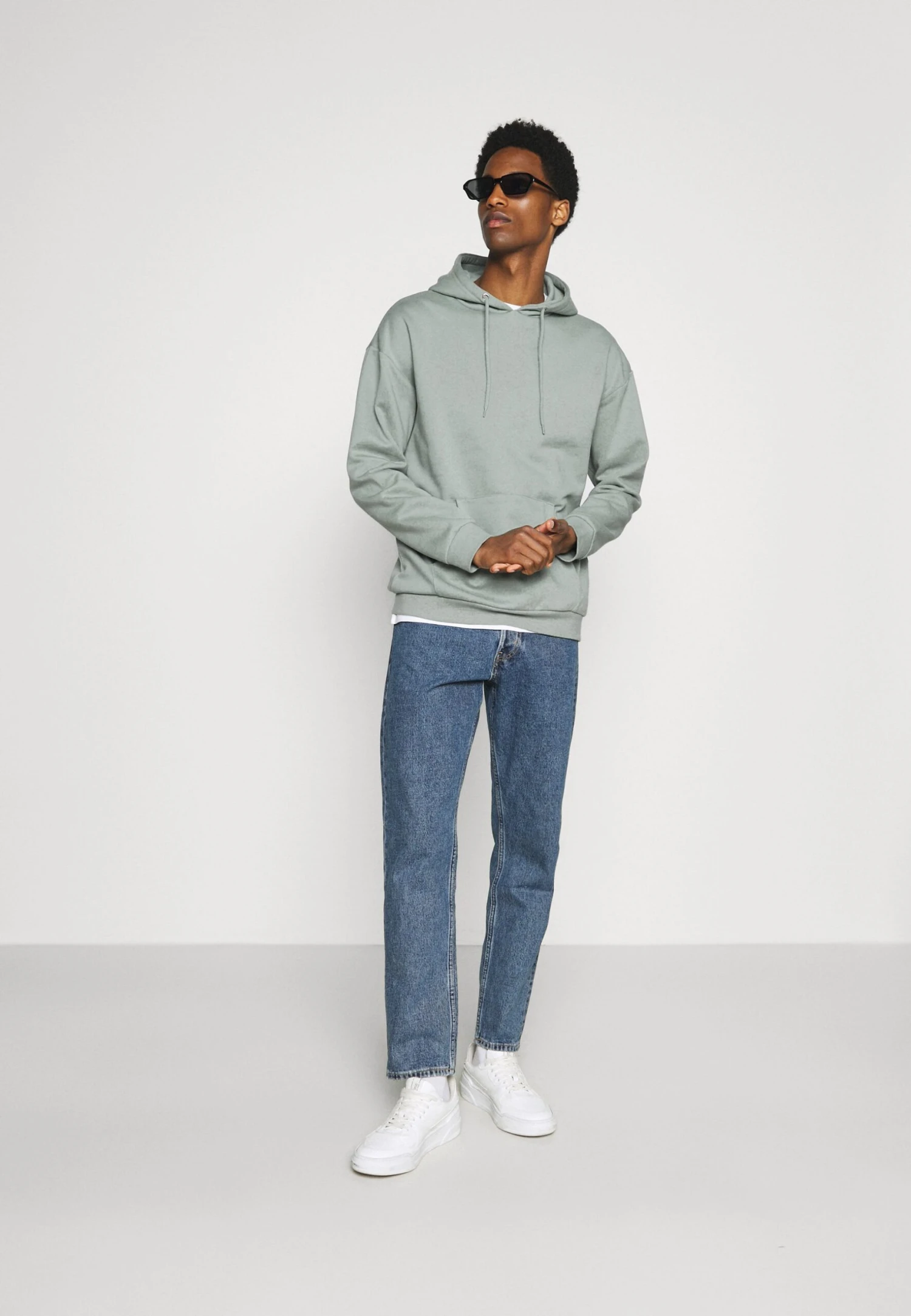 Pier One 2 Pack - Hoodie - Black/Green 3 Pier One 2 Pack - Hoodie - Black/Green