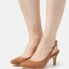 Pier One Leather- Klassieke Pumps - Cognac -Pier One 87fb268627b1441d9e64743b6142fa90