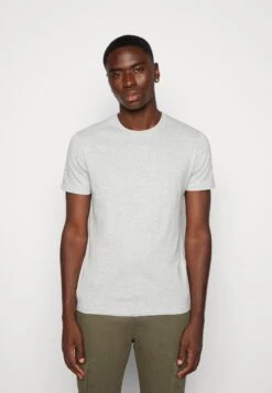 Pier One Unisex 5 Pack - T-Shirt Basic - Black /Dark Blue/Dark Green -Pier One 88dec32305744c9aa15c11946ec4a2d8