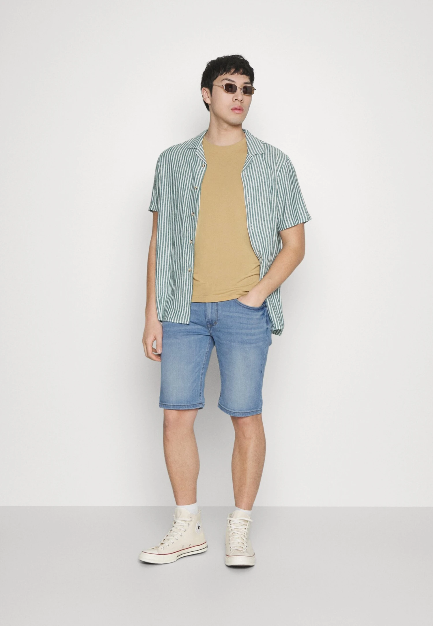 Pier One Jeansshort - Light Blue Denim 3 Pier One Jeansshort - Light Blue Denim