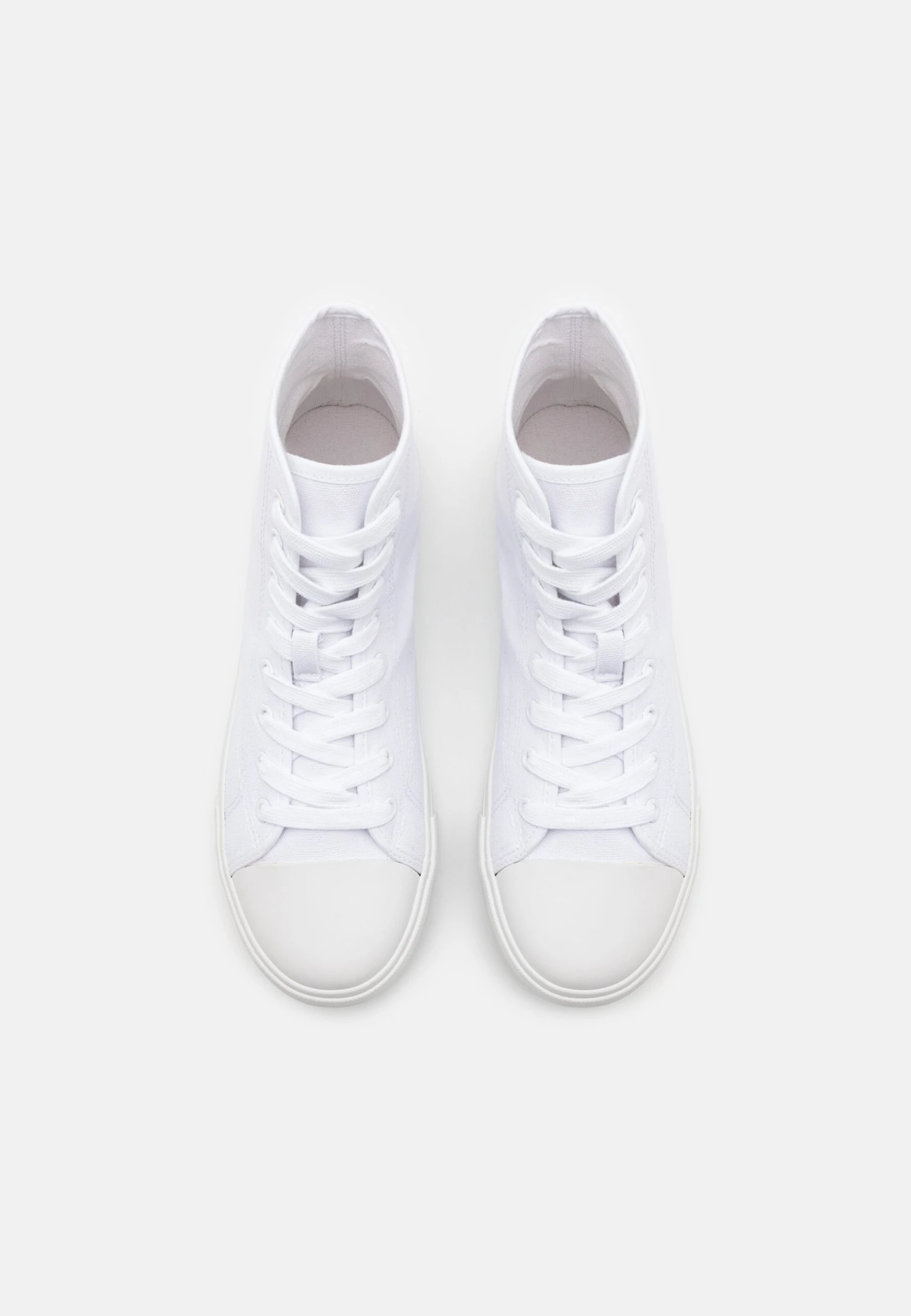Pier One Unisex - Sneakers Hoog - White 6 Pier One Unisex - Sneakers Hoog - White - Afbeelding 4