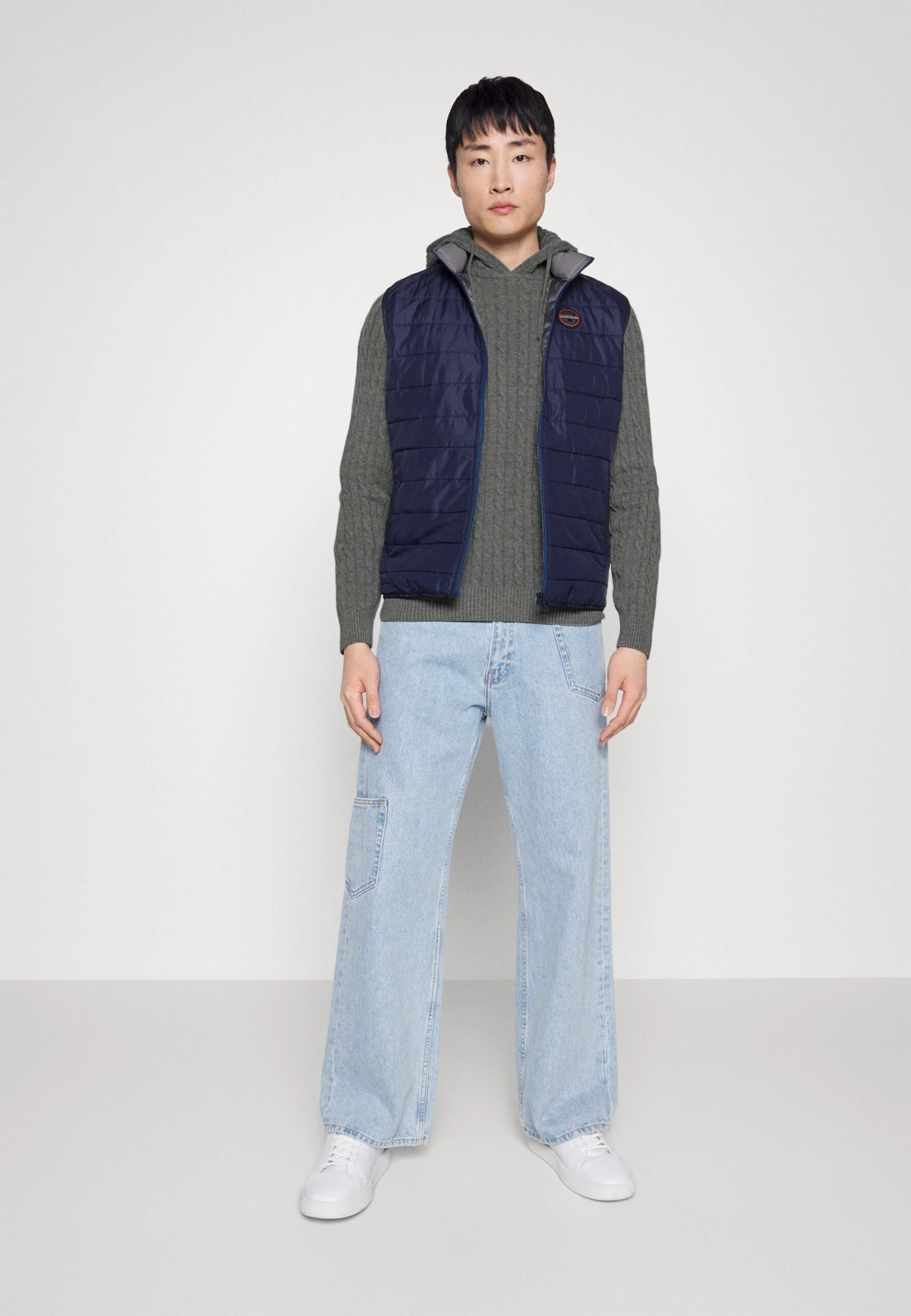 Pier One Trui - Mottled Grey 4 Pier One Trui - Mottled Grey - Afbeelding 2