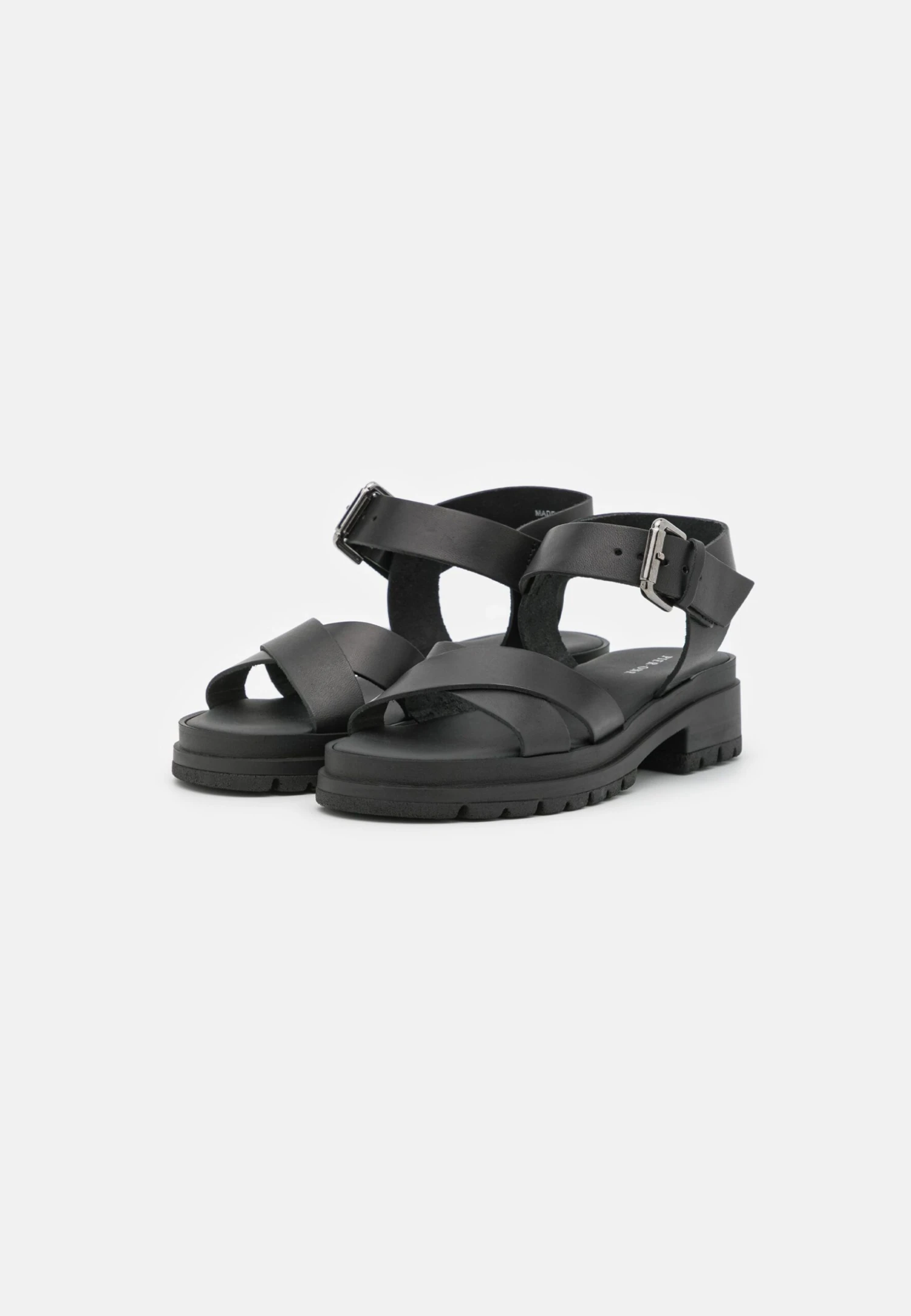 Pier One Leather - Sandalen - Black 4 Pier One Leather - Sandalen - Black - Afbeelding 2