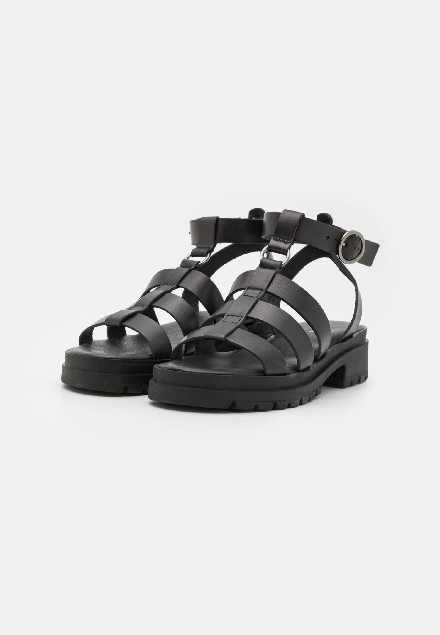 Pier One Leather - Sandalen - Black 5 Pier One Leather - Sandalen - Black - Afbeelding 3