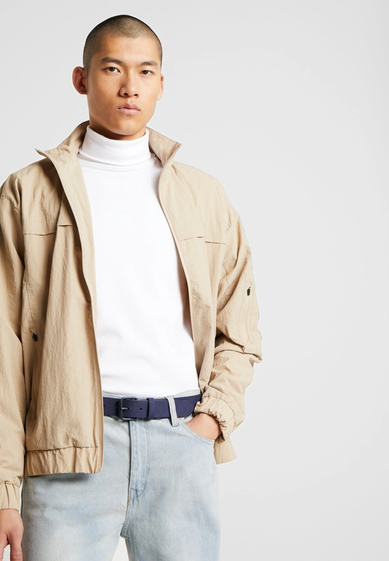 Pier One Unisex - Riem - Dark Blue 4 Pier One Unisex - Riem - Dark Blue - Afbeelding 2