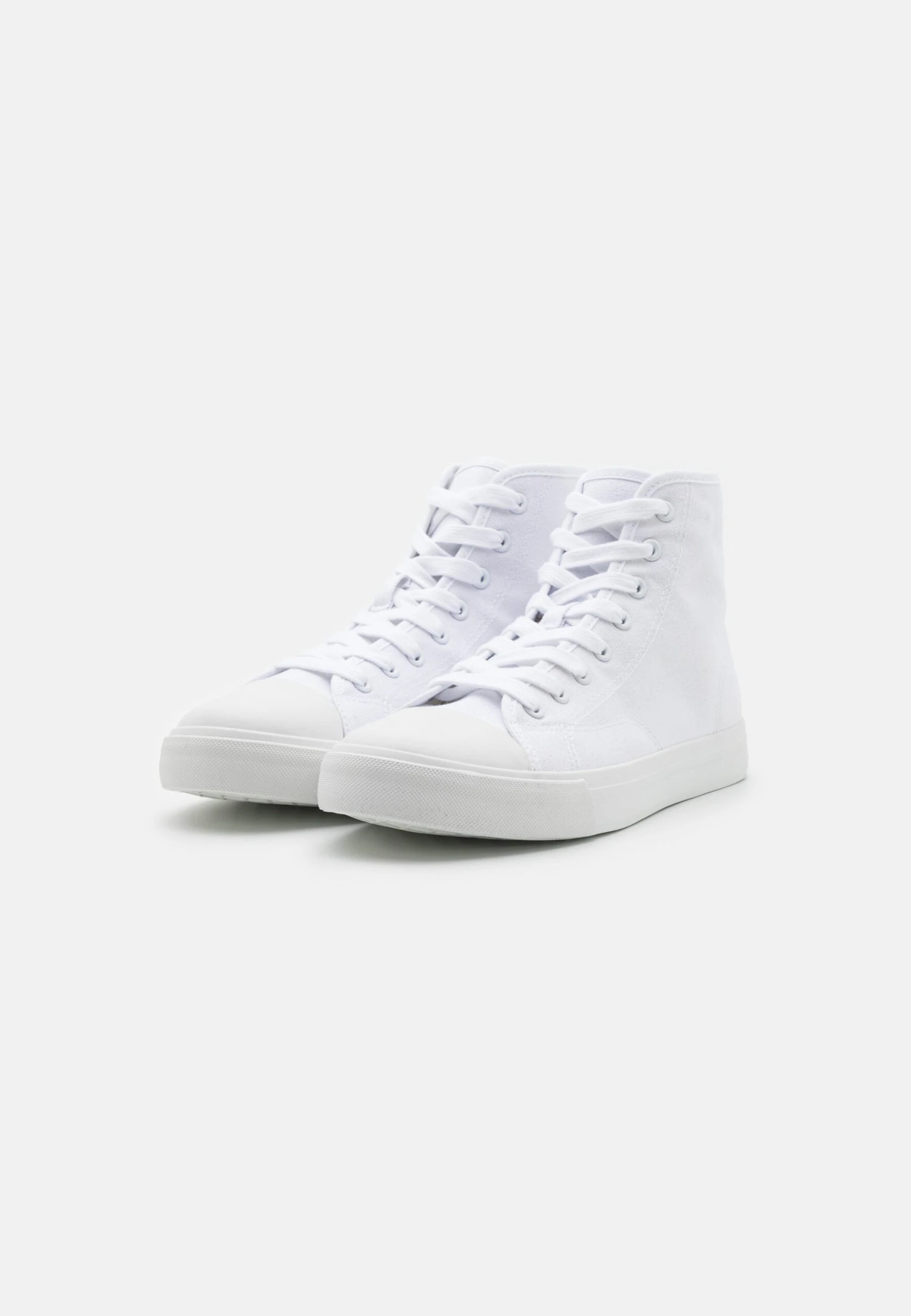 Pier One Unisex - Sneakers Hoog - White 4 Pier One Unisex - Sneakers Hoog - White - Afbeelding 2