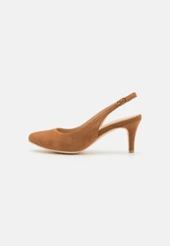 Pier One Leather- Klassieke Pumps - Cognac -Pier One c7a291630290498a873a05e3e87d8653