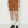 Pier One Linen Blend Drawcord Shorts- Shorts - Brown -Pier One cb99189d6cf1496491d4601c2948e0b0