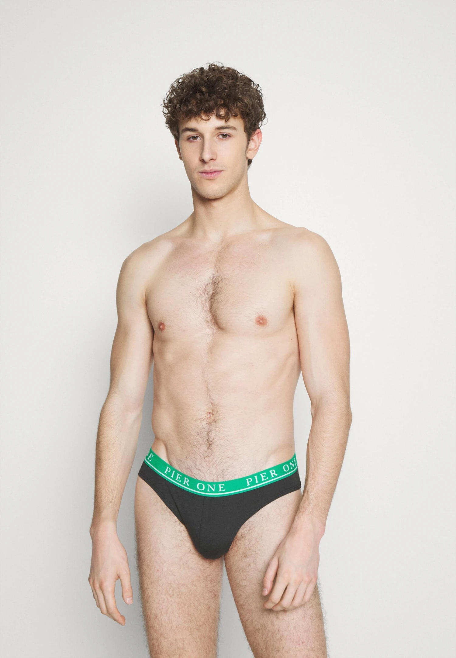 Pier One Branded Waistband Briefs 3 Pack - Slip - Black 5 Pier One Branded Waistband Briefs 3 Pack - Slip - Black - Afbeelding 3