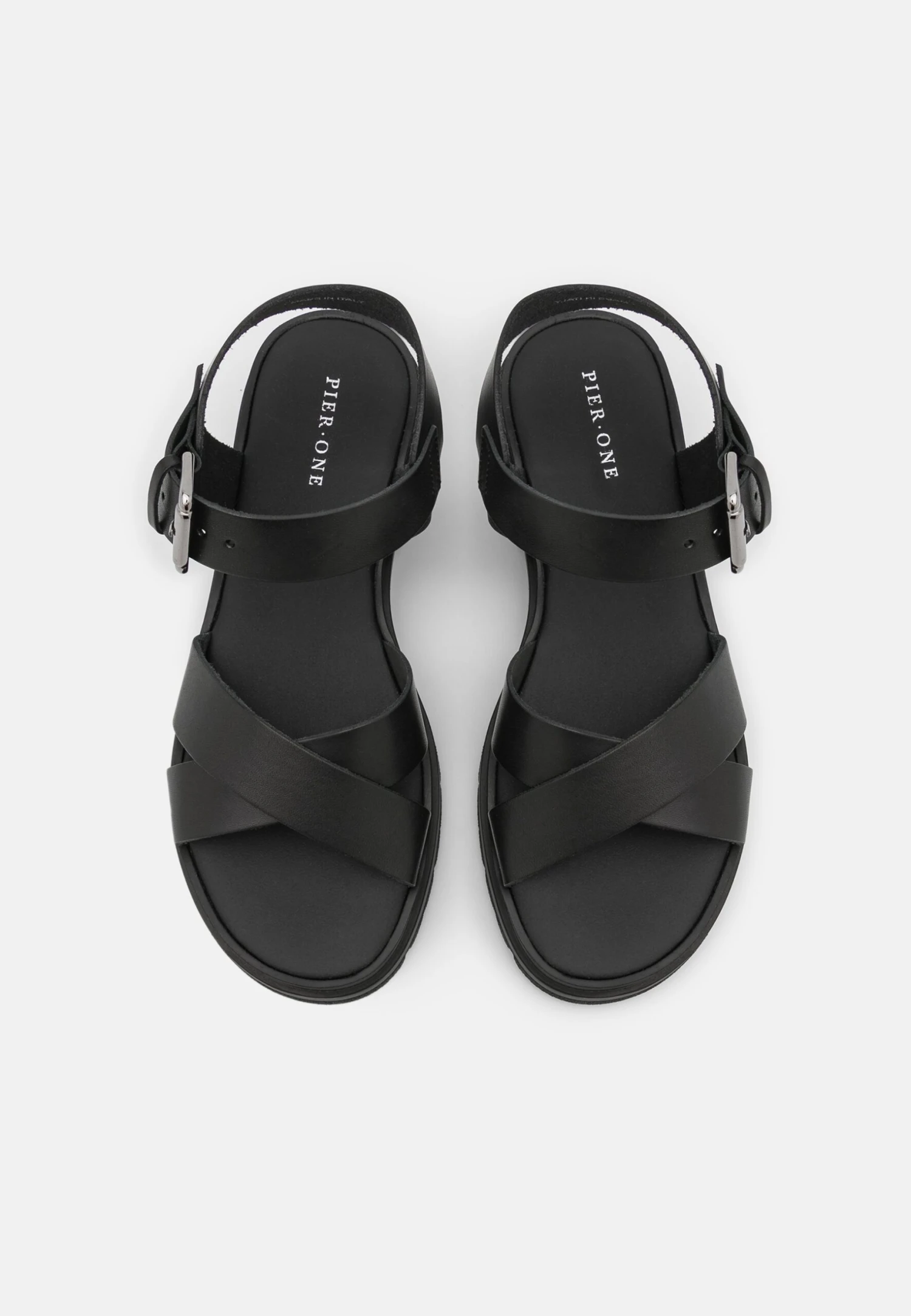 Pier One Leather - Sandalen - Black 7 Pier One Leather - Sandalen - Black - Afbeelding 5