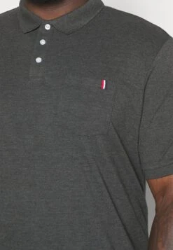 Pier One Tricolore Trim- Poloshirt - Dark Grey -Pier One d570541375134f839e88f1f4a3b399d4