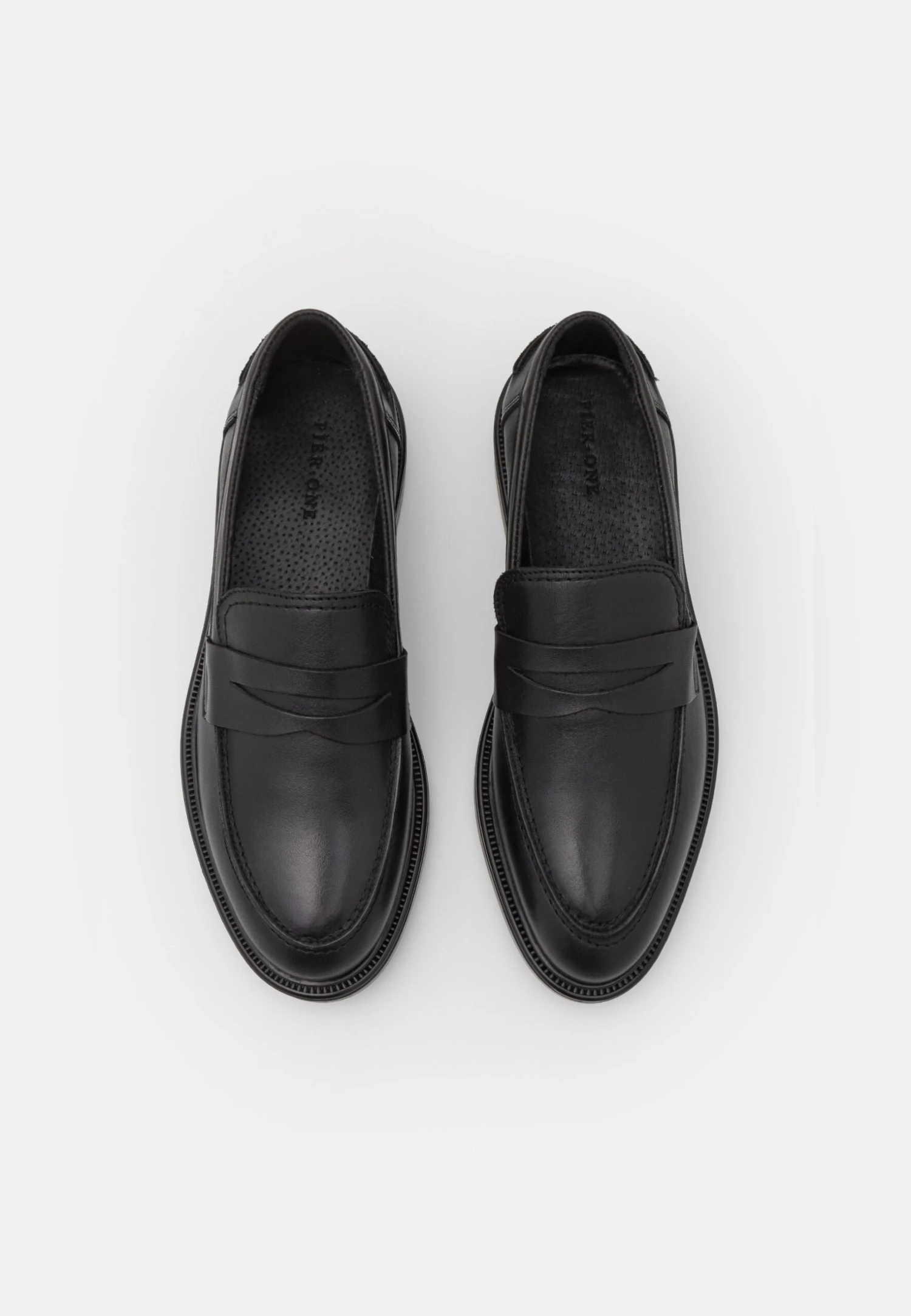 Pier One Leather - Instappers - Black 8 Pier One Leather - Instappers - Black - Afbeelding 6