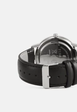 Pier One Horloge - Black/Silvercoloured -Pier One dab26871ce5349d8a3b5d07828877f49