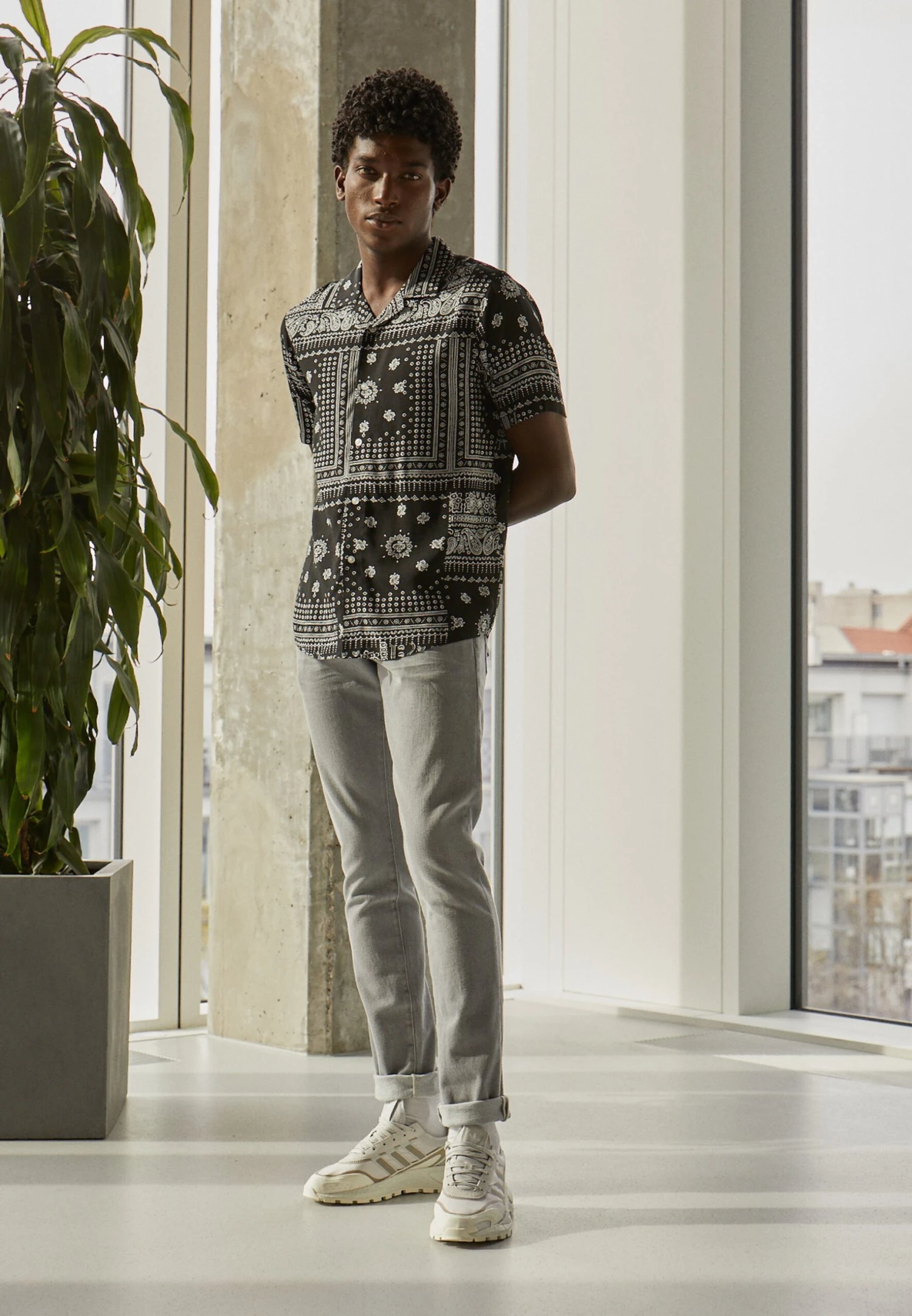 Pier One Unisex - Overhemd - Black 3 Pier One Unisex - Overhemd - Black