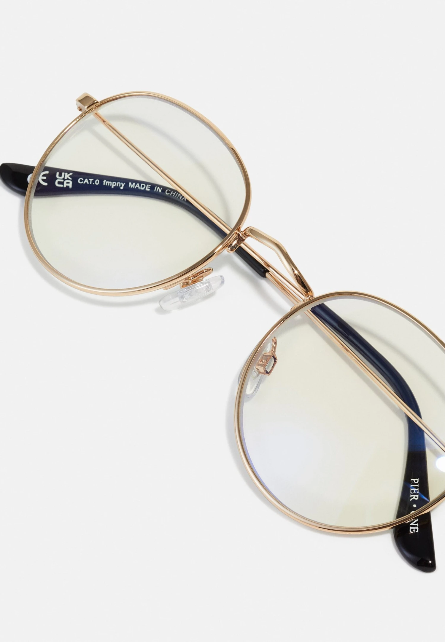 Pier One Unisex - Brillen Met Blauwlichtfilter -Gold- Coloured 6 Pier One Unisex - Brillen Met Blauwlichtfilter -Gold- Coloured - Afbeelding 4