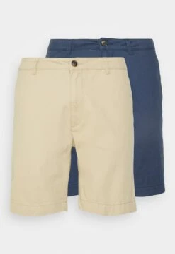 Pier One 2 Pack - Shorts -Dark Blue/Tan 22 Pier One 2 Pack - Shorts -Dark Blue/Tan -Pier One f9a892a3b0b34fe9815664d9ef698d9f