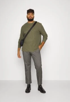 Pier One Longsleeve - Olive -Pier One ffe4fea9dcff44a98ff02922092d870d